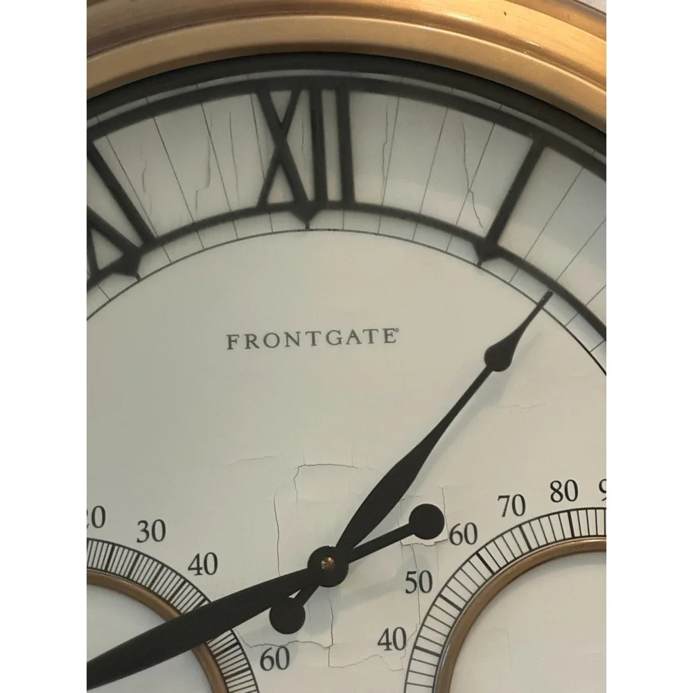 Frontgate Wall Clock 24.5